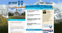 Desktop Screenshot of ismdenver.org